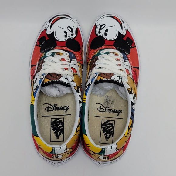 Vans Disney Era Mickey Mouse & Friends Sneakers Size 7.5 Men, Women's Size 9 - Picture 3 of 12